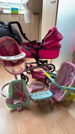 Buggy en reisset poppen speelgoed-babyborn, Kinderen en Baby's, Speelgoed | Poppen, Ophalen, Zo goed als nieuw