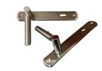 Linea Bertomani Deurklinkset op plaat - NIEUW‼️, Ophalen of Verzenden, Nieuw, Inox, Klink of Kruk