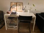 Eenvoudige witte tafel Ikea, Ophalen of Verzenden, Zo goed als nieuw