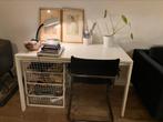 Eenvoudige witte tafel Ikea, Ophalen of Verzenden, Zo goed als nieuw