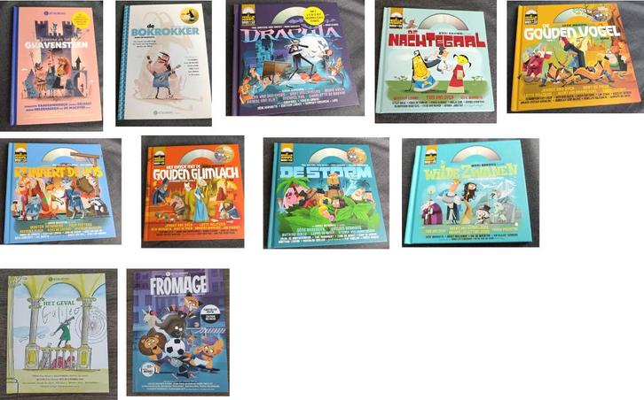 Verschillende Luisterverhalen van het Geluidshuis, Boeken, Luisterboeken, Ophalen