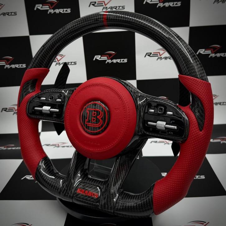 Mercedes Brabus custom stuur upgrade leer, Auto-onderdelen, Besturing, Mercedes-Benz, Nieuw, Ophalen of Verzenden