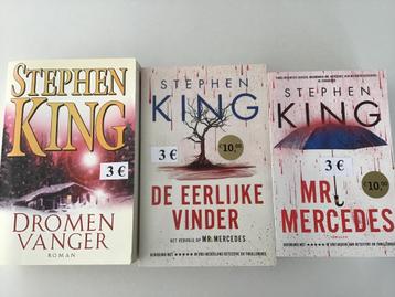 3 thrillers de Stephen King à 3 euros par livre