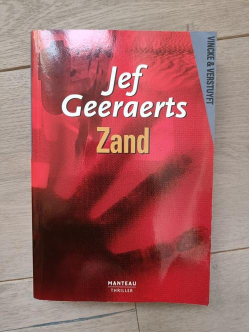 Thriller: Zand - Jef Geeraerts, Livres, Thrillers, Comme neuf, Belgique, Enlèvement ou Envoi