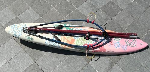 surfplank BIC rumba, Watersport en Boten, Windsurfen, Gebruikt, Complete set, 300 cm of meer, Met vin(nen), Ophalen