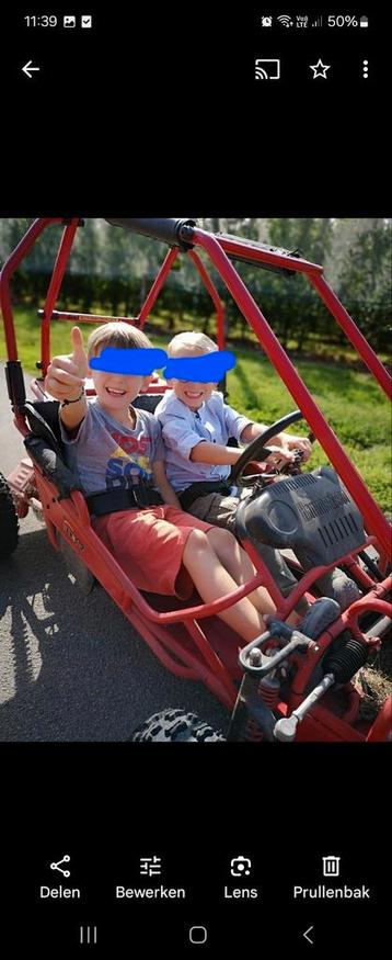 Cart voor kinderen op benzine (merk Hammerhead) beschikbaar voor biedingen