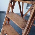 Antieke trapladder in goede staat, Antiek en Kunst, Ophalen