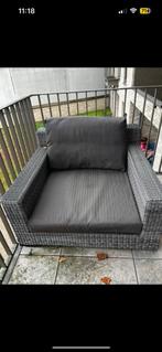 Tuin zetel, Gebruikt, Wicker, Tuinset, Ophalen