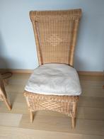 6 STOELEN, Huis en Inrichting, Vijf, Zes of meer stoelen, Riet of Rotan, Gebruikt, Rotan stoelen