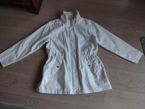 Witte zomerjas in perfecte staat - Maat 46/48 - DAMART, Kleding | Dames, Jassen | Zomer, Zo goed als nieuw, Maat 46/48 (XL) of groter