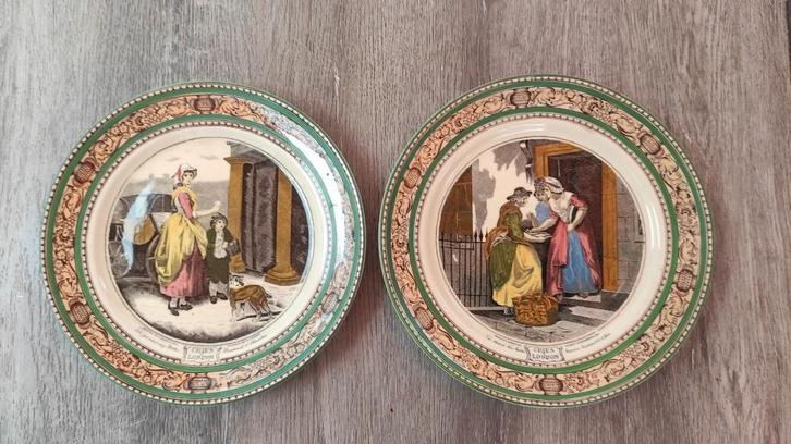 Cries of London 2 borden, Huis en Inrichting, Woonaccessoires | Wanddecoraties, Gebruikt, Ophalen of Verzenden