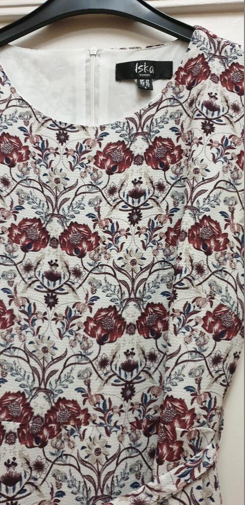 Iska London Jurk - Maat 42, Kleding | Dames, Jurken, Zo goed als nieuw, Maat 42/44 (L), Knielengte, Ophalen of Verzenden