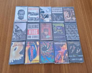 15 originele nieuwe cassette-tapes , nog volledig gesealed ! beschikbaar voor biedingen