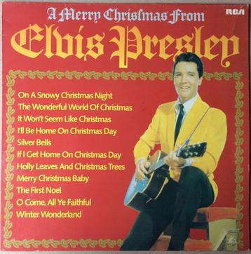 Elvis Presley Vinyl "Merry Christian from" 1982 beschikbaar voor biedingen
