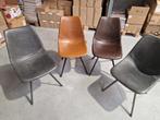 Set van 4 vintage stoelen, Huis en Inrichting, Stoelen, Ophalen, Overige kleuren, Zo goed als nieuw, Vier