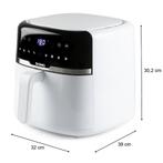 Friteuse à air DOMO, 6 L, 1500 W, Enlèvement ou Envoi, Neuf, Friteuse à air, 1500 grammes ou plus