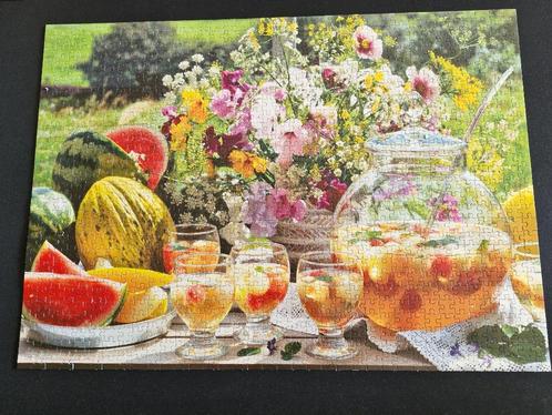 puzzel Jumbo Zomerse verfrissing 1000st, Hobby en Vrije tijd, Denksport en Puzzels, Legpuzzel, 500 t/m 1500 stukjes, Ophalen of Verzenden