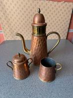 Koperen thee/koffie servies, Antiek en Kunst, Ophalen