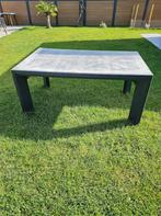 Tuintafel, Tuin en Terras, Ophalen, Gebruikt, Rechthoekig, Kunststof