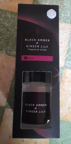 Black amber & Ginger lily fragrance sticks geurstokjes 130ml, Enlèvement ou Envoi, Neuf