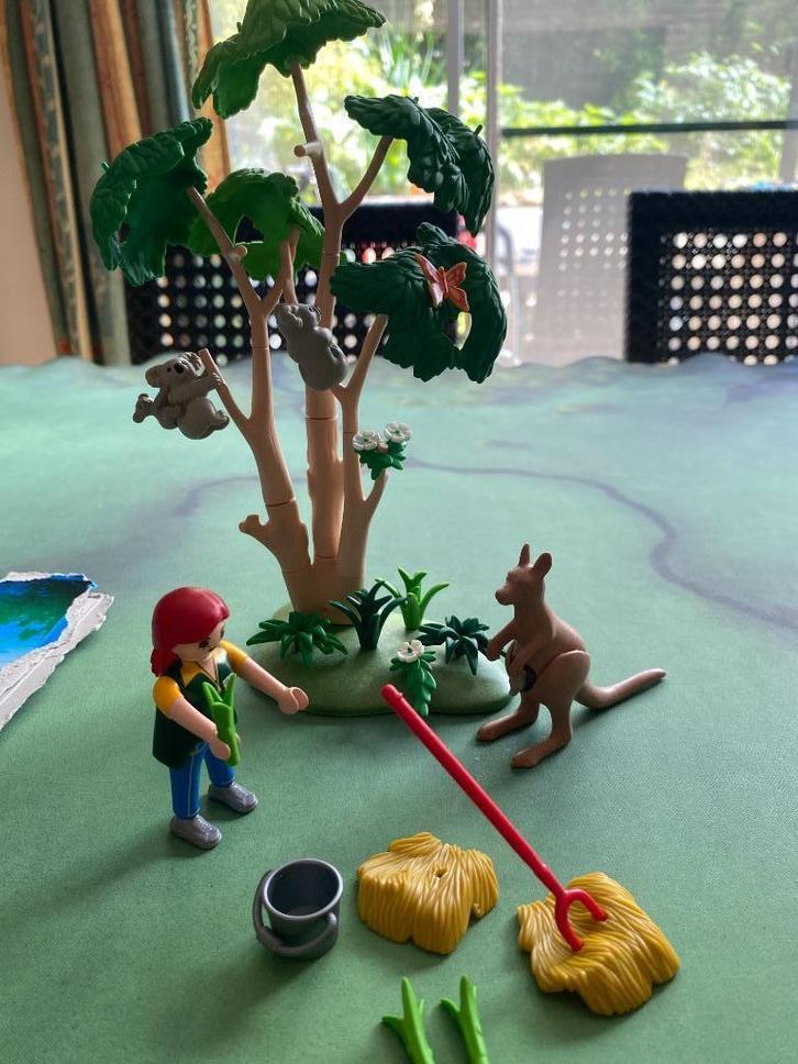 Playmobil Set 4854 Koalaboom met kangoeroe, Kinderen en Baby's, Speelgoed | Playmobil, Zo goed als nieuw, Complete set, Ophalen of Verzenden