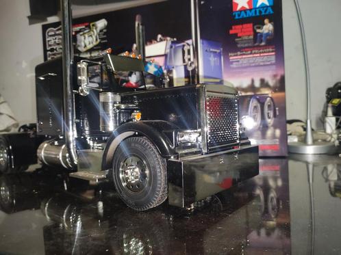 Camion rc  Tamiya Grand Hauler  son et lumière +remorque, Hobby en Vrije tijd, Modelbouw | Radiografisch | Auto's, Nieuw, Elektro