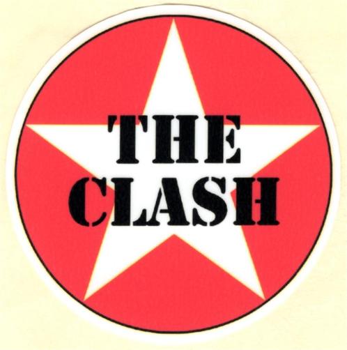 The Clash sticker, Verzamelen, Muziek, Artiesten en Beroemdheden, Nieuw, Verzenden