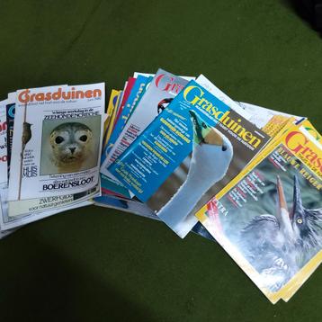 '41 x 'Grasduinen': natuurtijdschrift jaren 1980- 90.  beschikbaar voor biedingen