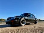 Porsche 911 gerestaureerd, Auto's, Zwart, Leder en Stof, Zwart, Handgeschakeld