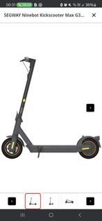 SEGWAY Ninebot Kickscooter Max G30E II is nog in garantie, Fietsen en Brommers, Steps, Ophalen, Zo goed als nieuw, Elektrische step (E-scooter)