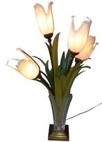 Banci Firenze grote tulpen tafellamp "Tulipani", Ophalen, Gebruikt, B, Glas