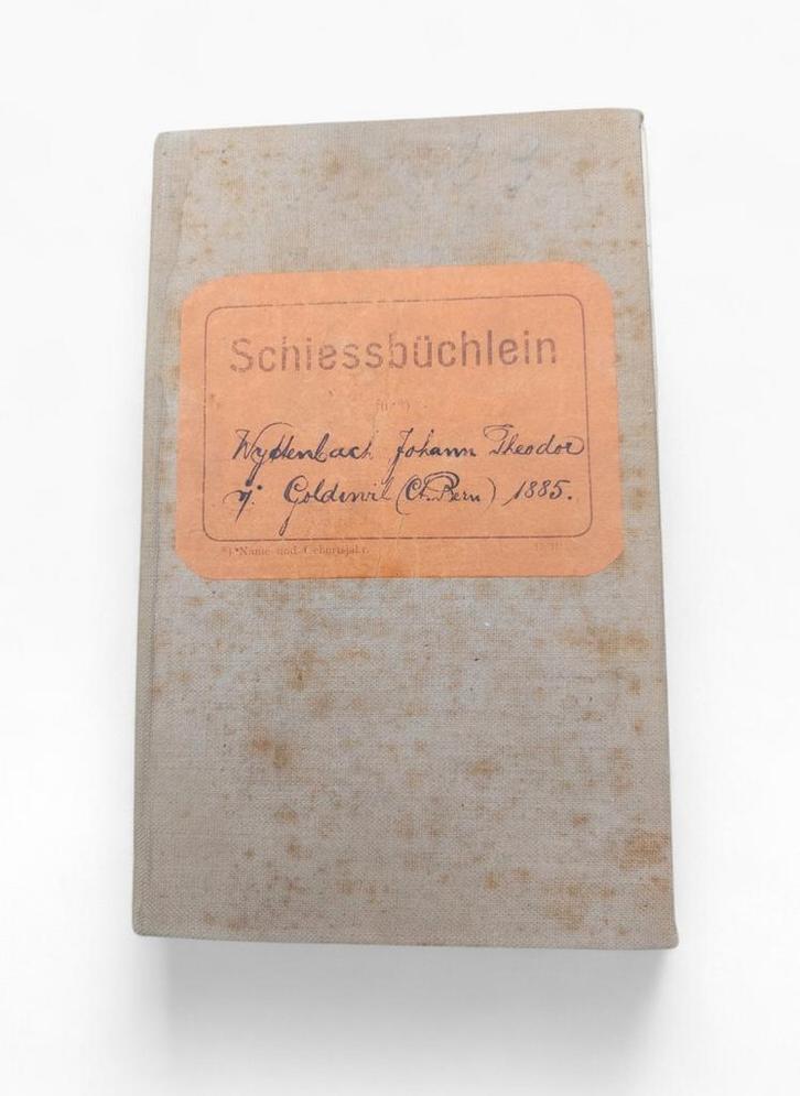 Duits WO1 Schiessbüchlein, Verzamelen, Militaria | Algemeen, Landmacht, Boek of Tijdschrift, Ophalen of Verzenden