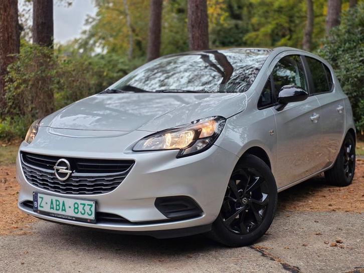 OPEL CORSA - 2017 - 1.2i - 87600KM - CARPLAY -BLACK EDITION, Auto's, Opel, Bedrijf, Te koop, Corsa, Airconditioning, Android Auto