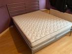 BED 160/200 - METALAS 160/200 - BOXSPRING TE KOOP, Huis en Inrichting, Ophalen, Verstelbaar, Tweepersoons, Zo goed als nieuw