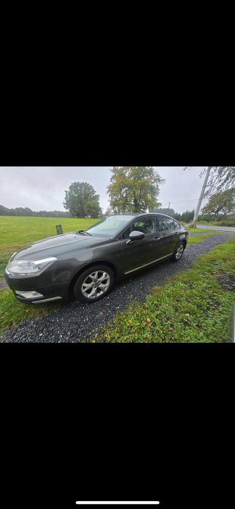 Citroen c5, Auto's, Citroën, Particulier, C5, Diesel, Berline, 4 deurs, Handgeschakeld, Groen, Zwart, Ophalen