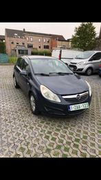 OPEL CORSA 1.4 PETROL 2007 START EN RIJD GOED, Auto's, Zwart, 4 cilinders, 5 deurs, Particulier