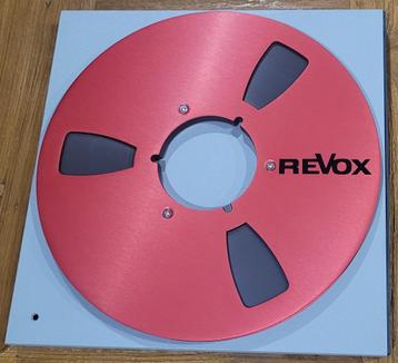 Revox NAB aluminium spoel Ø 26,5 cm en nieuwe BASF strip