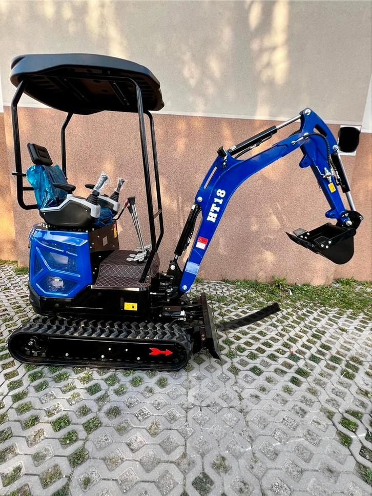 Mini-Pelle 1.8T neuve moteur Kubota, Zakelijke goederen, Machines en Bouw | Kranen en Graafmachines, Verzenden