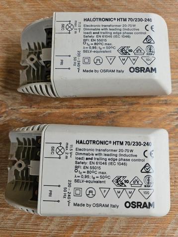 Osram 12v transfo's, 9 stuks, Enlèvement, Utilisé