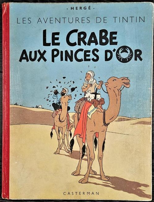 Le crabe aux pinces d'or B7 1952, Livres, BD, Utilisé, Une BD, Enlèvement ou Envoi