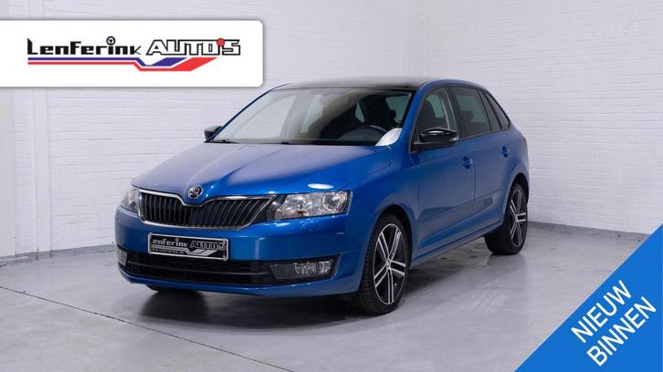 Skoda Rapid Spaceback 1.2 TSI Greentech Style Sportstoelen P, Auto's, Skoda, Bedrijf, Rapid, ABS, Adaptieve lichten, Airbags, Alarm