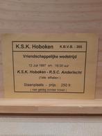S.K. Hoboken - RSC Anderlecht, Comme neuf, Enlèvement ou Envoi