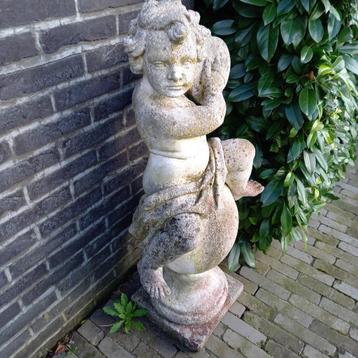de 4 jaargetijden engelen en voetstuk  beschikbaar voor biedingen