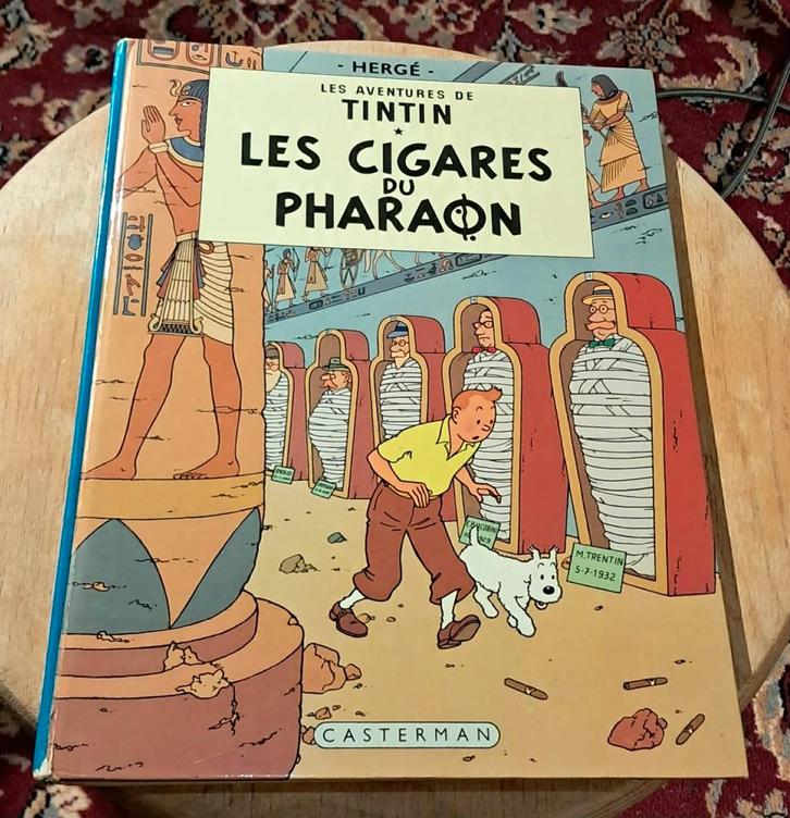 Tintin - Les Cigares du Pharaon, Livres, BD, Utilisé, Une BD, Enlèvement ou Envoi
