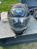 Motorhelm Takachi met 3 paar handschoenen, Ophalen, Tweedehands, XXL, Overige merken