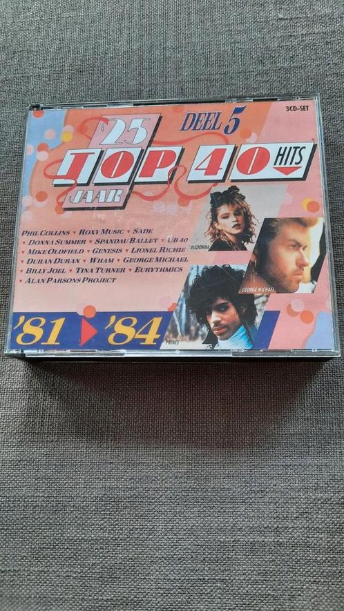 3cd: 25 jaar top 40 deel 5 1981-1984 (1989), CD & DVD, CD | Compilations, Comme neuf, Pop, Enlèvement ou Envoi