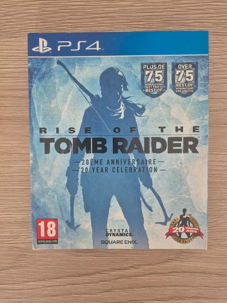 Rise of the Tomb Raider - 20 Year Celebration Edition, Games en Spelcomputers, Games | Sony PlayStation 4, Avontuur en Actie, Vanaf 18 jaar