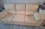 Een 3zit en 1 één zit te koop, Ophalen of Verzenden, Gebruikt, Driepersoons, Rechte bank
