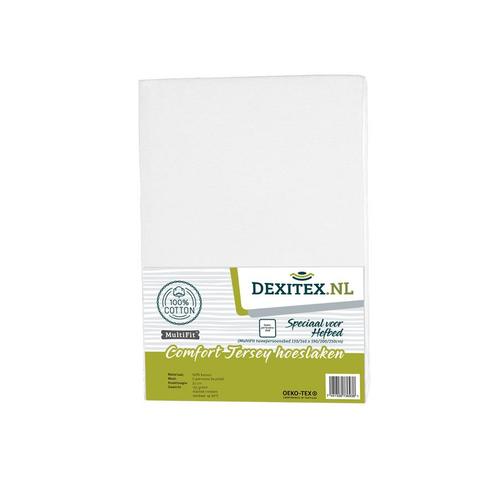Jersey hoeslaken Hefbed wit,lichtgrijs of antraciet - Wit, Caravans en Kamperen, Caravanaccessoires