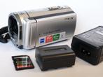 Sony Handycam DCR-SX33E, video SD, accu, adapter, 60xzoom, Audio, Tv en Foto, Ophalen, Full HD, 20x of meer, Zo goed als nieuw